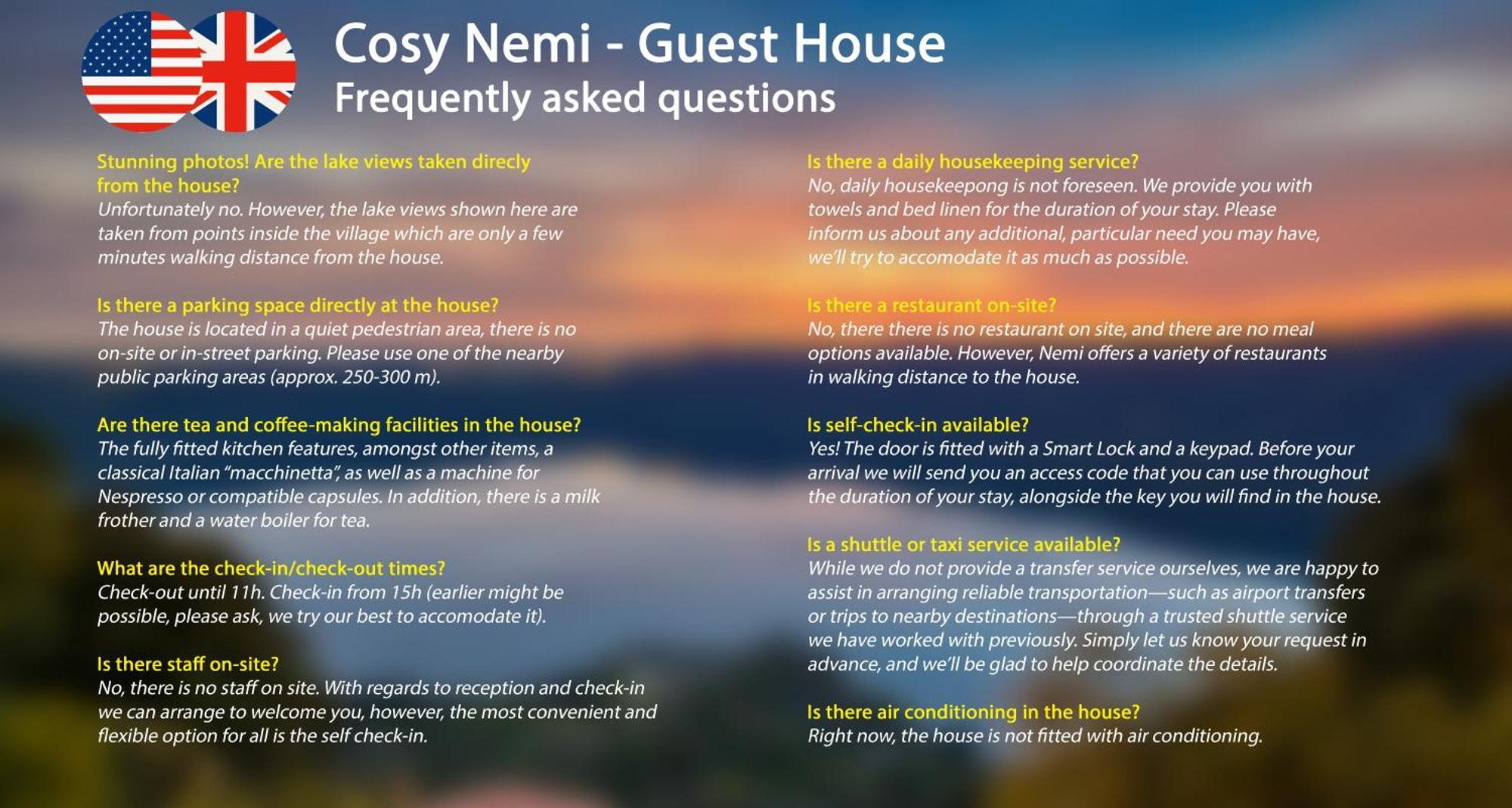 Cosy Nemi - Guest House Exterior photo